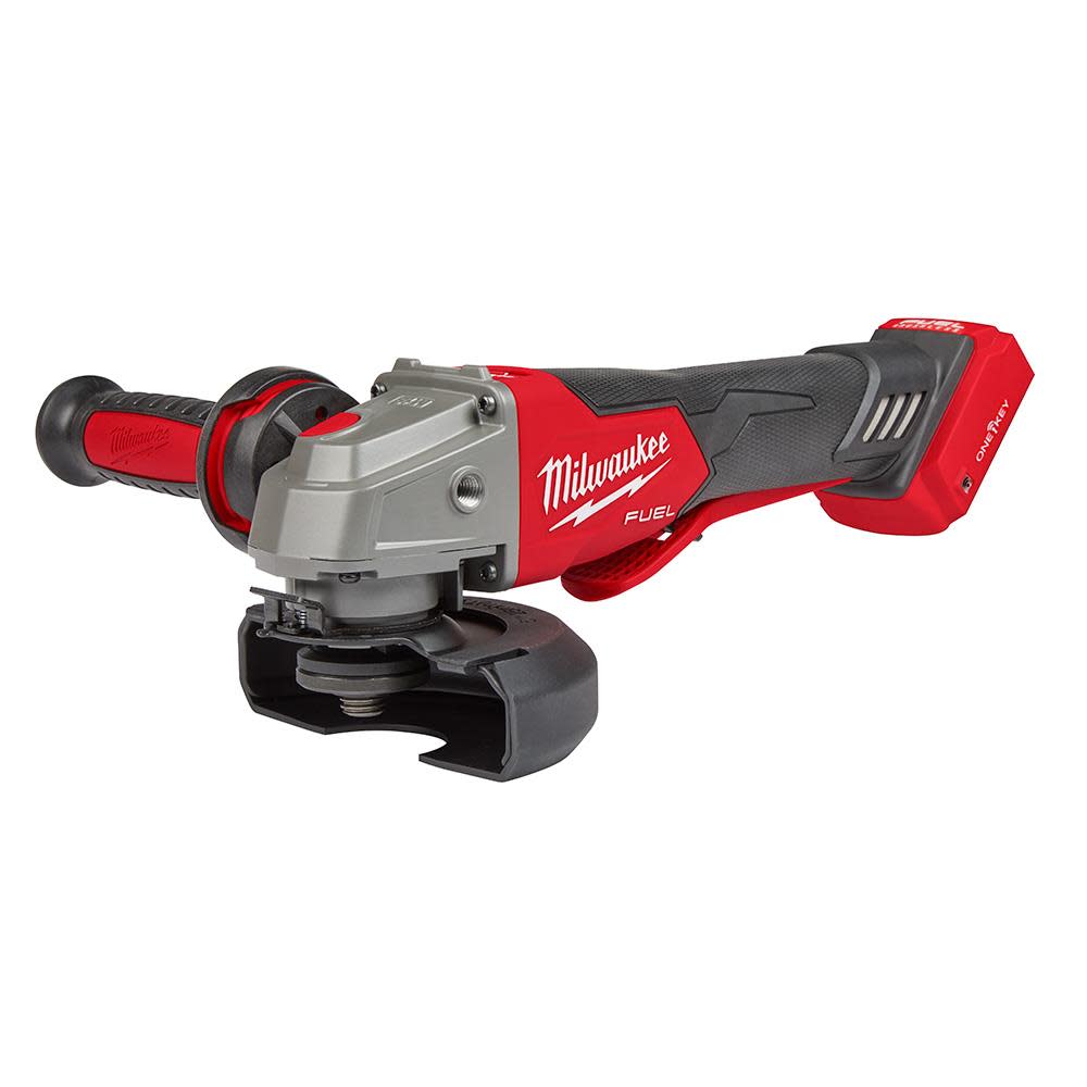 Milwaukee M18 FUEL 4 1/2″ / 5″ Braking Grinder Paddle Switch No Lock Bare Tool - Ascmtools