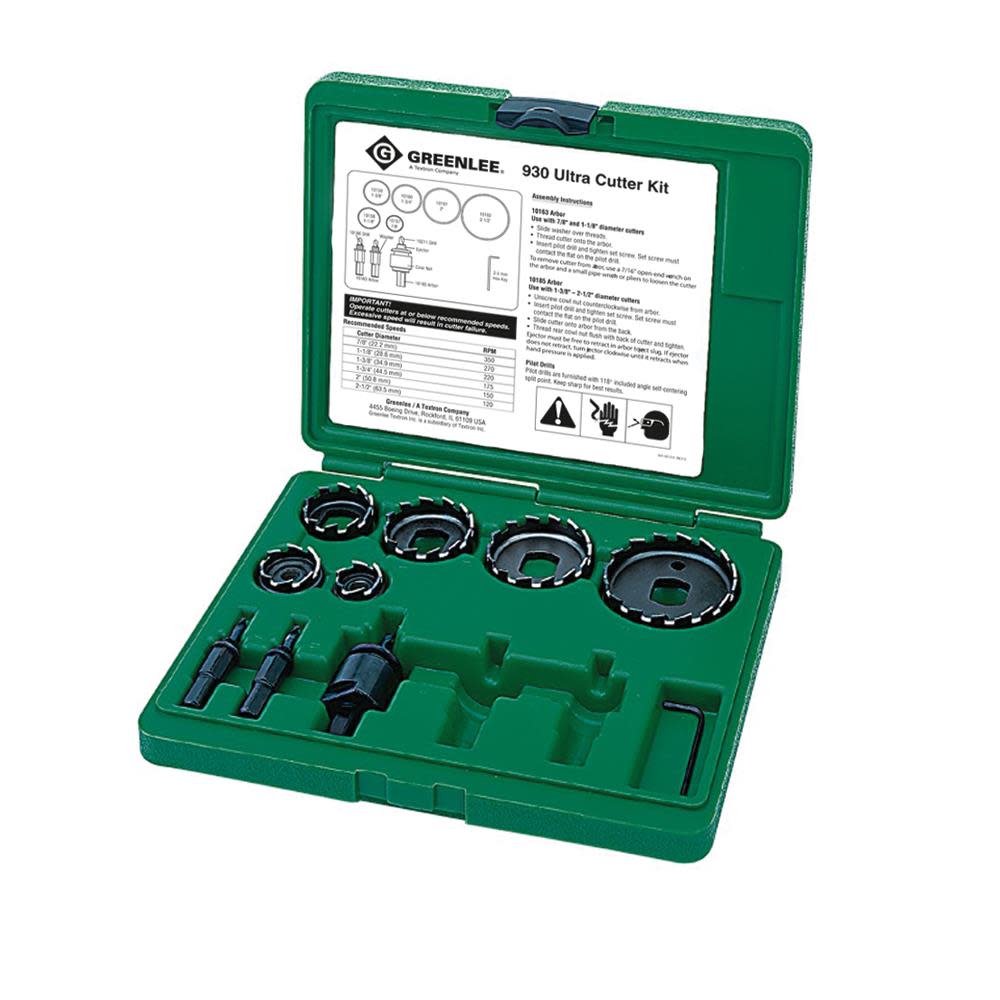Greenlee Ultra Cutter Kit - Ascmtools