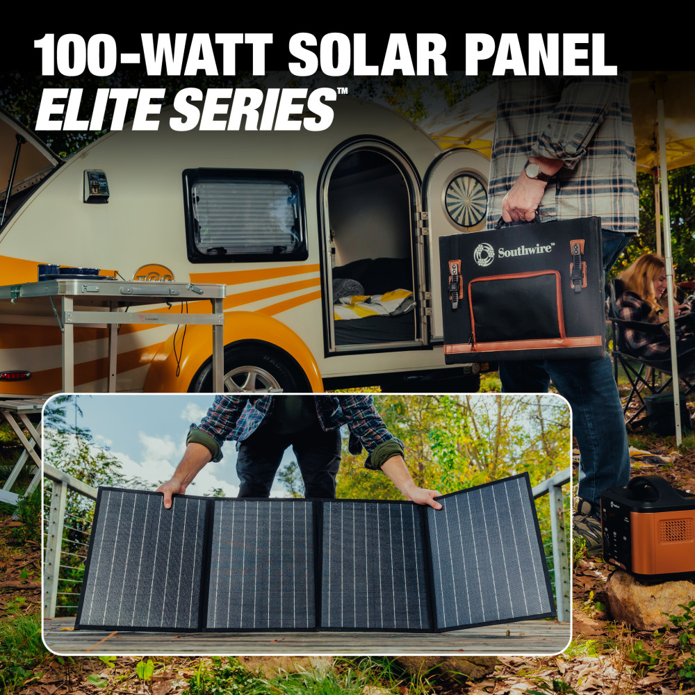 Southwire Elite Series 100 Watt Solar Panel - Ascmtools