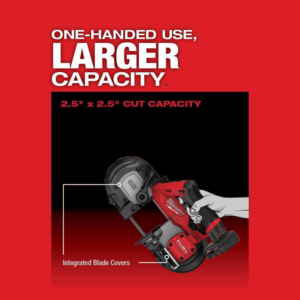 Milwaukee M12 FUEL Compact Band Saw Kit - Ascmtools