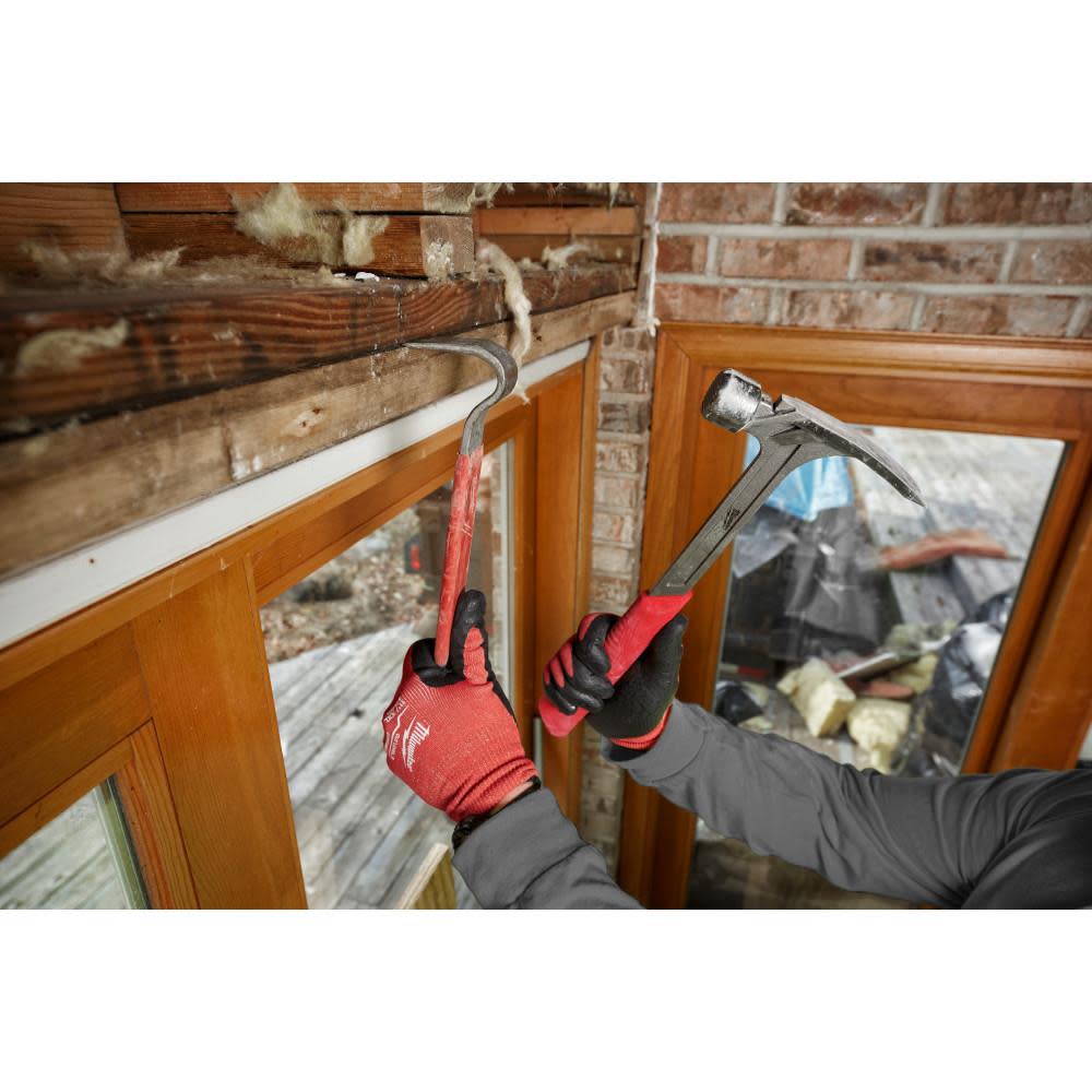 Milwaukee 15″ Pry Bar with SHOCKSHIELD Grip - Ascmtools