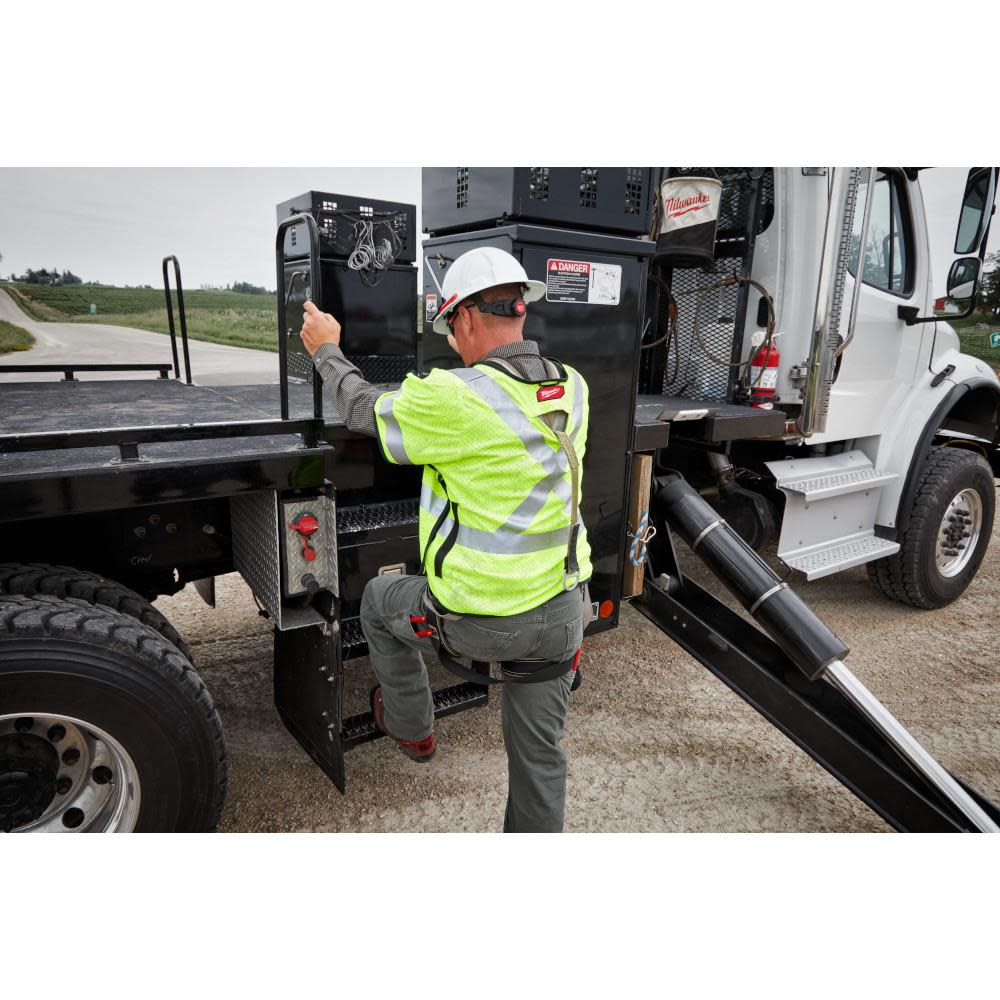 Milwaukee High Vis Safety Vest Class 3 Breakaway AR/FR Cat 2 - Ascmtools