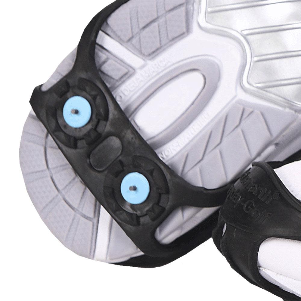 Due North Everyday G-3 Winter Over Shoe Slip Resistant Traction Footwear with Grip Carbide Spikes Open/Close Split Tread Textured Lining S/M - Ascmtools