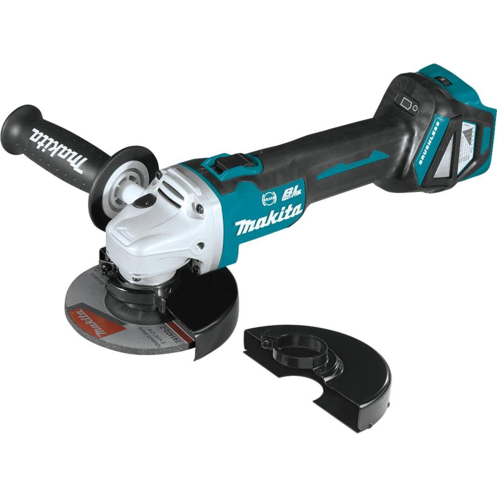 Makita 18V LXT 4 1/2 / 5″ Cut-Off/Angle Grinder with Electric Brake Bare Tool - Ascmtools