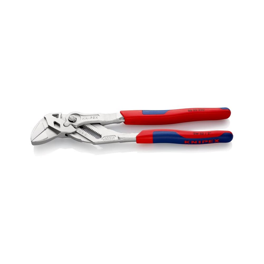 Knipex Pliers Wrench 250mm Chrome Plated Head - Ascmtools