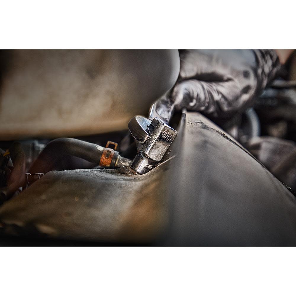 Milwaukee 10pc 3/8 in. SAE Sockets with FOUR FLAT Sides - Ascmtools