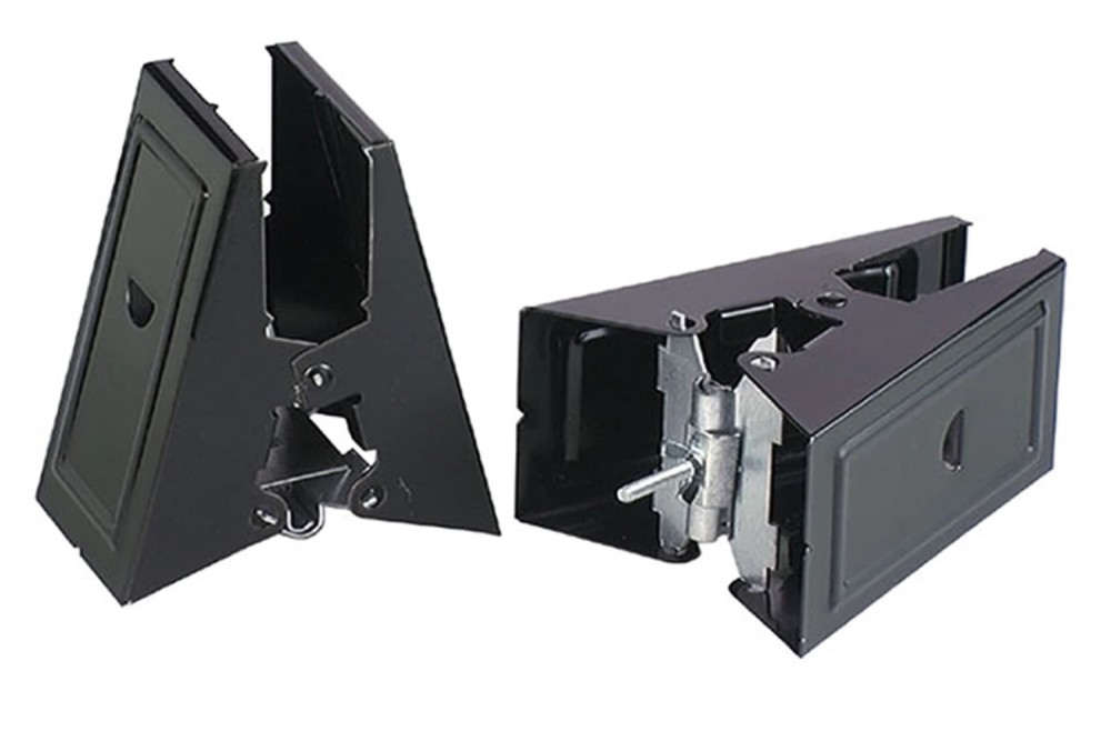 Fulton Corporation Sawhorse Brackets Black - Ascmtools