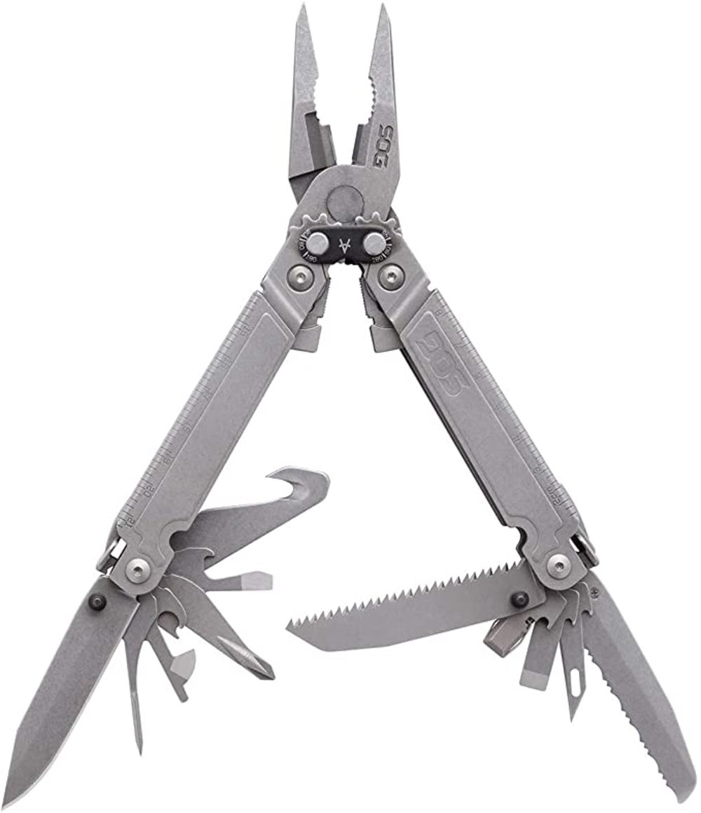 SOG PowerAccess Assist Multi Tool Stonewash - Ascmtools