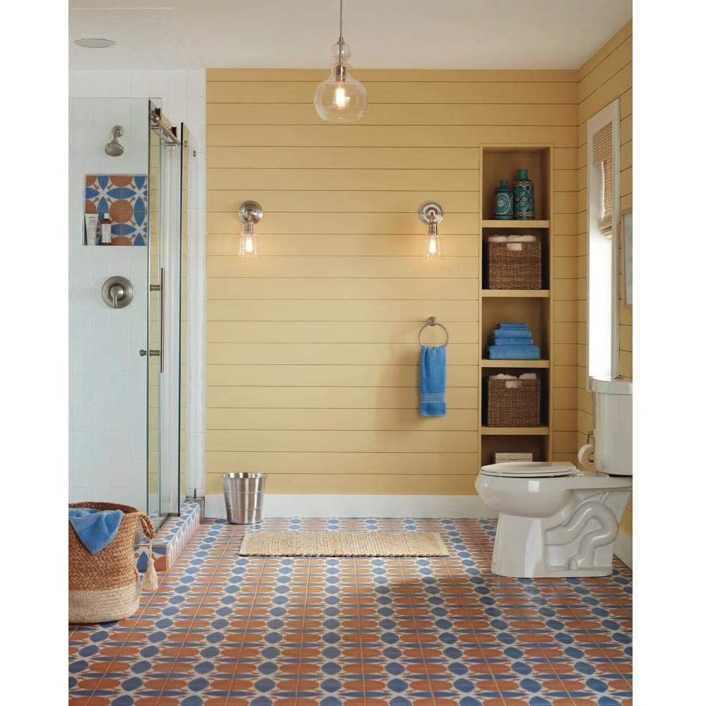 Moen Darcy Toilet Paper Holder Brushed Nickel 1 Post European - Ascmtools