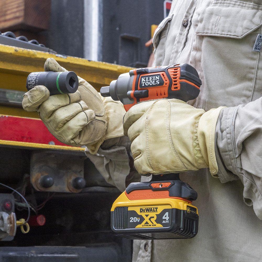 Klein Tools 2-in-1 Socket 1 1/8″ X 15/16″ 6 Pt - Ascmtools