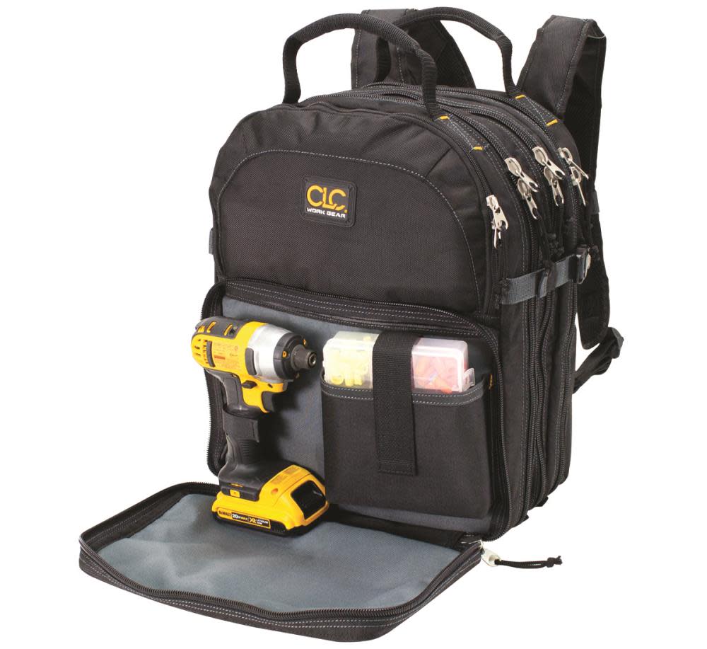 CLC 75 Pocket Heavy-Duty Tool Backpack - Ascmtools
