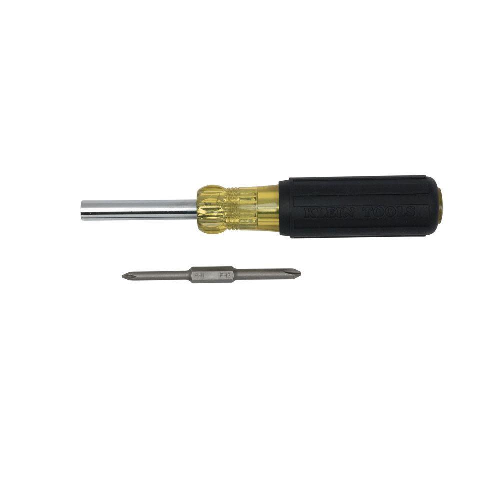 Klein Tools Multi Bit Screwdriver 9″ - Ascmtools