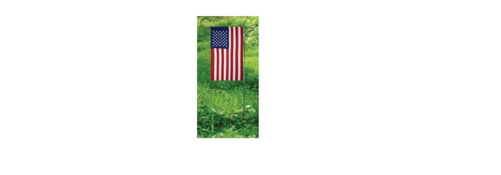 Valley Forge Flag 12 In. Width x 18 In. Height Sewn United States Garden Flag - Ascmtools