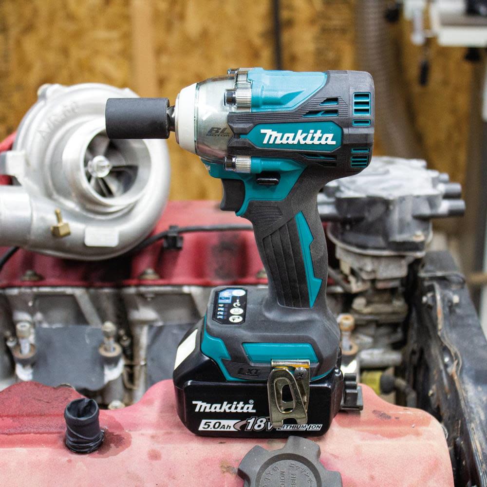 Makita 18V LXT 1/2″ Sq Drive Impact Wrench Kit with Detent Anvil - Ascmtools