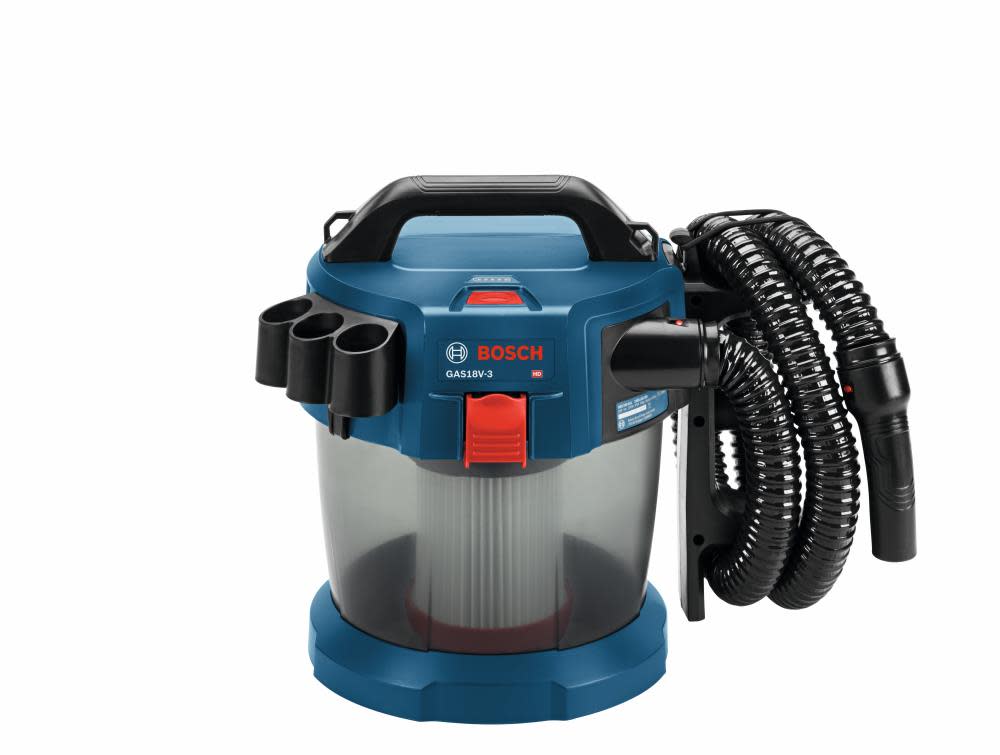 Bosch 18 V 2.6-Gallon Wet/Dry Vacuum Cleaner with HEPA Filter (Bare Tool) - Ascmtools
