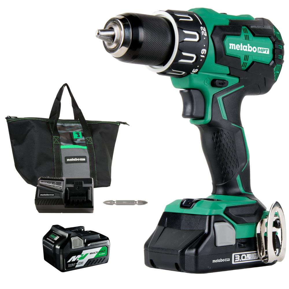 Metabo HPT 18V Brushless Hammer Drill - Ascmtools