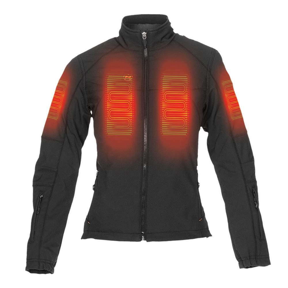 Mobile Warming Dual Power Jacket Womens 12V Black Medium - Ascmtools