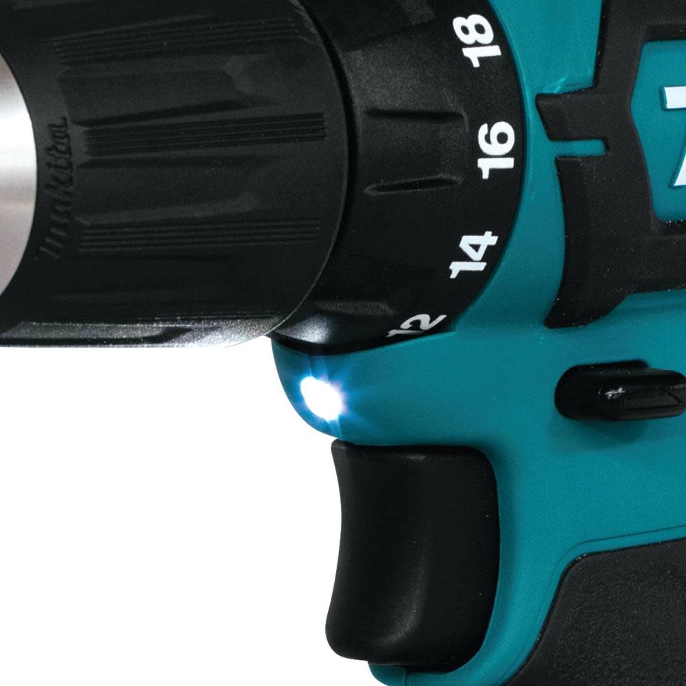 Makita 12 Volt Max CXT Lithium-Ion 3/8 In. Cordless Driver Drill Kit - Ascmtools