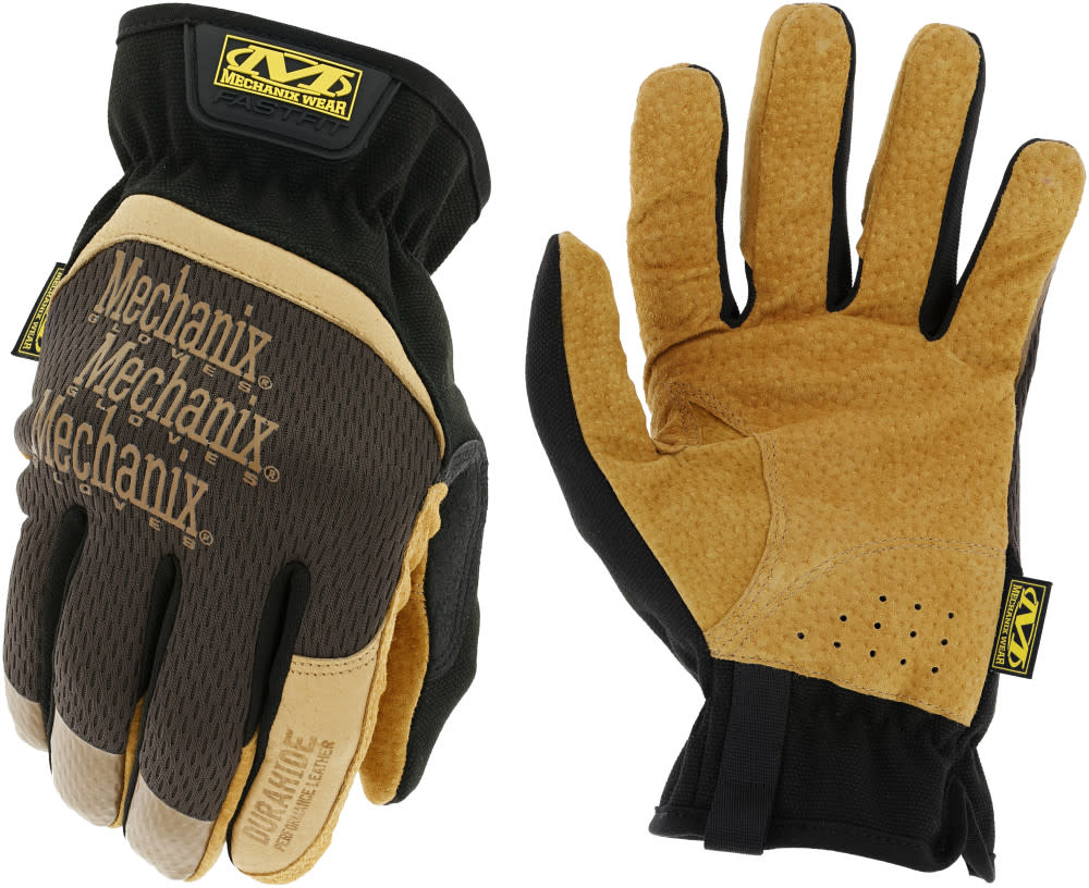 Mechanix Wear Leather FastFit Gloves Small - Ascmtools