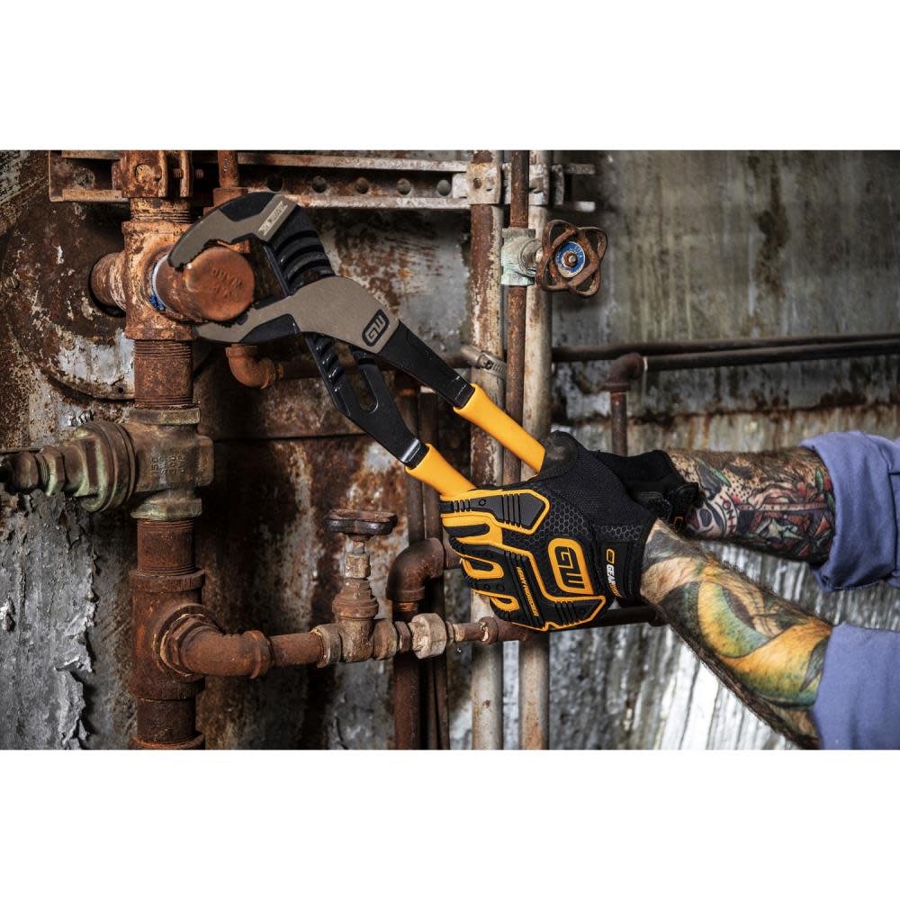 GEARWRENCH 10″ Pitbull K9 V-Jaw Dipped Handle Tongue and Groove Pliers - Ascmtools