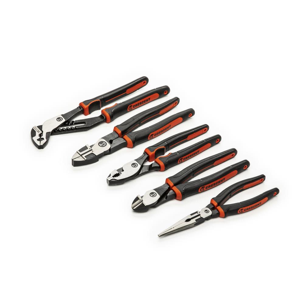Crescent Z2 5 Mixed Dual Material Plier Set 5pc - Ascmtools