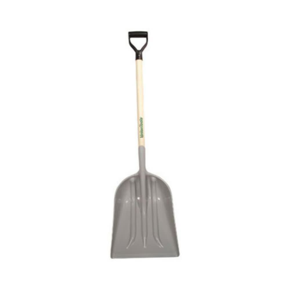 True Temper 46 in. Poly Scoop Shovel with D-Grip Hardwood Handle - Ascmtools