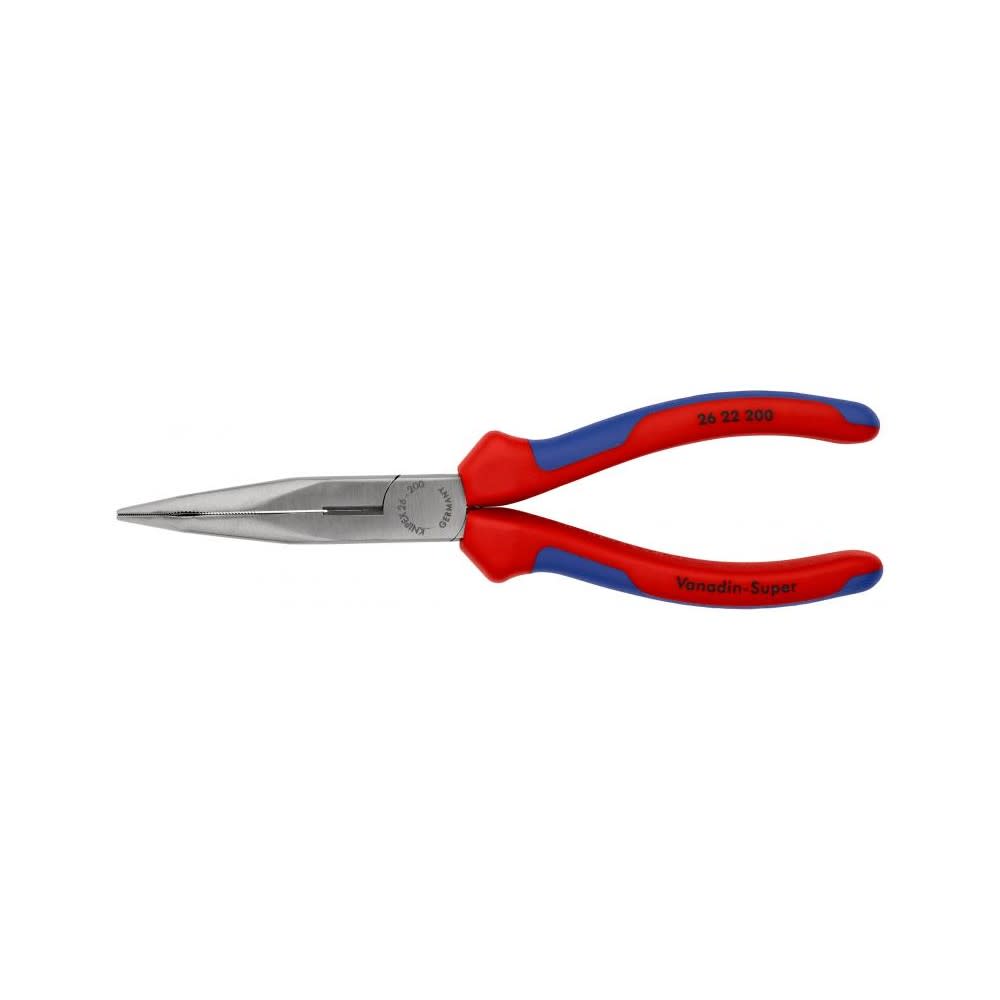 Knipex Snipe Nose Side Cutting Pliers 200 mm - Ascmtools