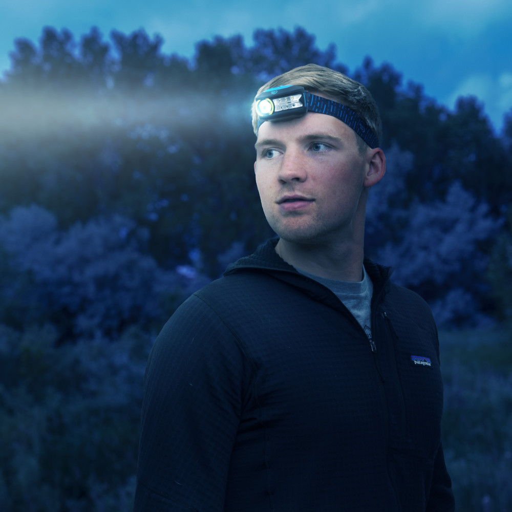 Nite Ize Radiant 300 Headlamp Rechargeable Blue - Ascmtools