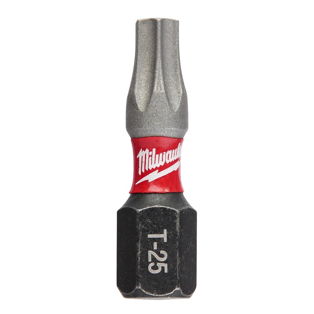 Milwaukee SHOCKWAVE 1 in. Impact T25 Insert Bits (15 Pack) - Ascmtools