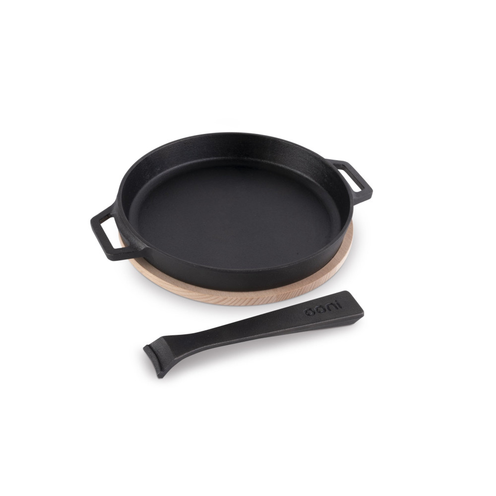 Ooni Grilling Skillet Pan 16″ x 9″ Cast Iron - Ascmtools