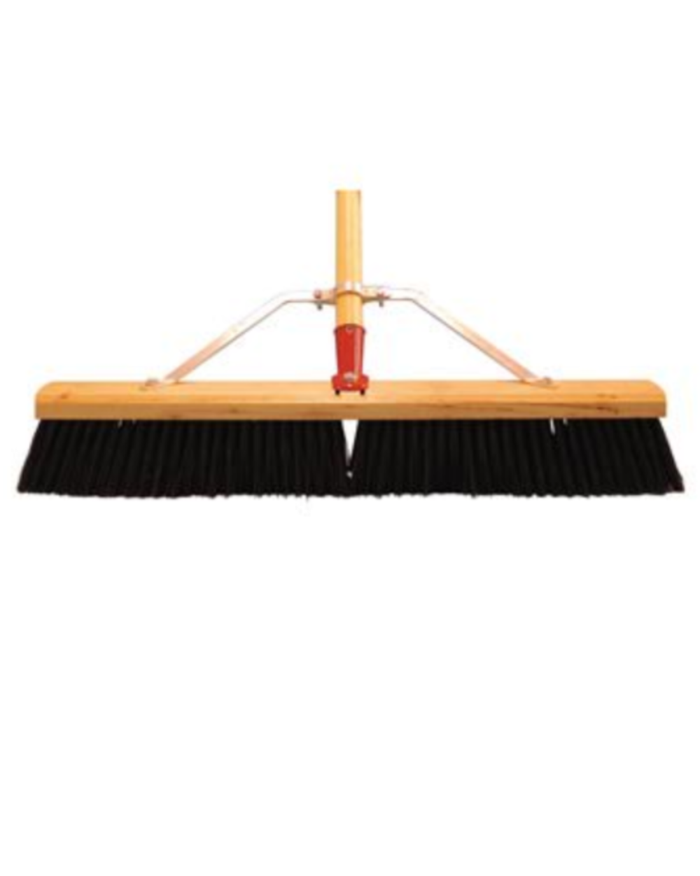 Magnolia Brush Assembled 24 Brown Plastic Garage Broom - Ascmtools