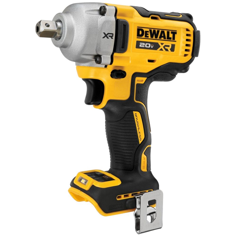 DEWALT 20V MAX XR 1/2″ Mid Range Impact Wrench with Detent Pin Anvil Bare Tool - Ascmtools