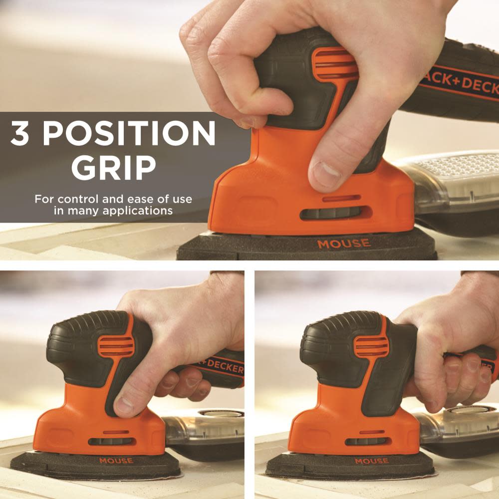 Black and Decker 1.2 Amp MOUSE Detail Sander - Ascmtools
