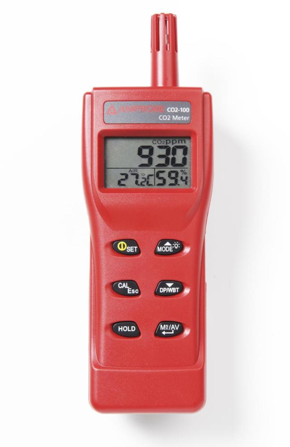 Amprobe LCD 4/AA Battery CO2 Meter - Ascmtools