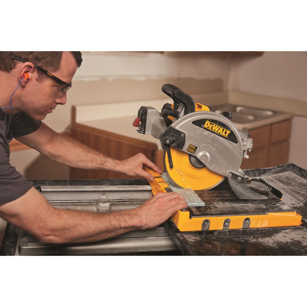 DEWALT 10-in Continuous Rim Glass Tile Blade - Ascmtools
