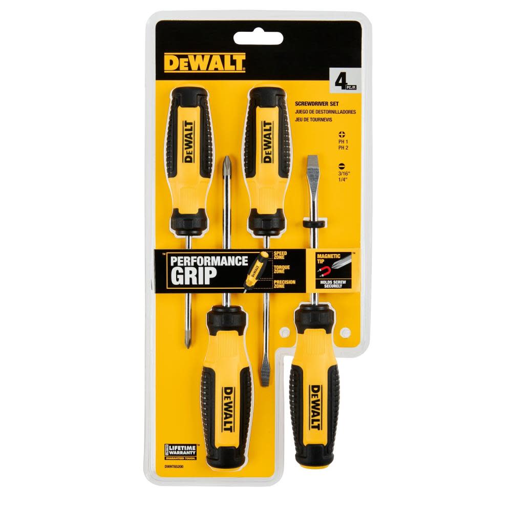 DEWALT Screwdriver Set 4pc - Ascmtools