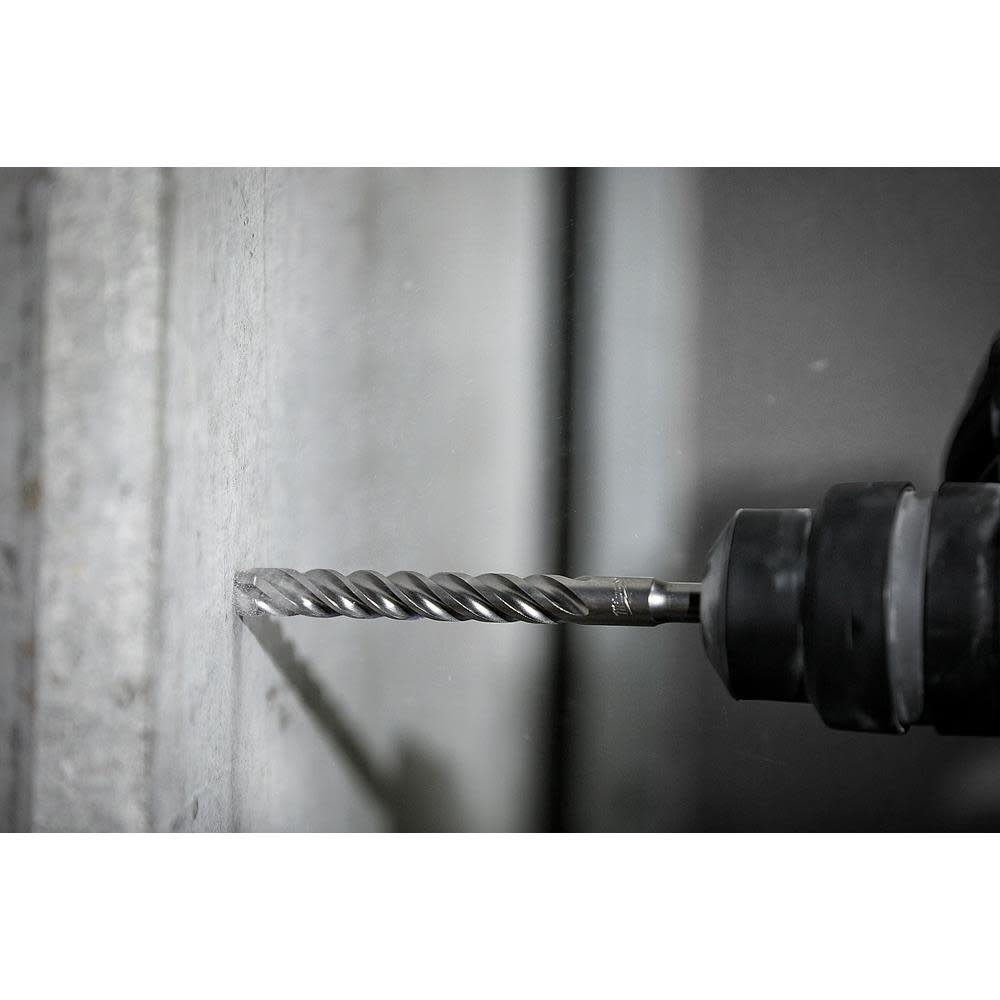 Milwaukee SDS-Plus 4-Cutter MX4 1/2 in. x 10 in. x 12 in. - Ascmtools