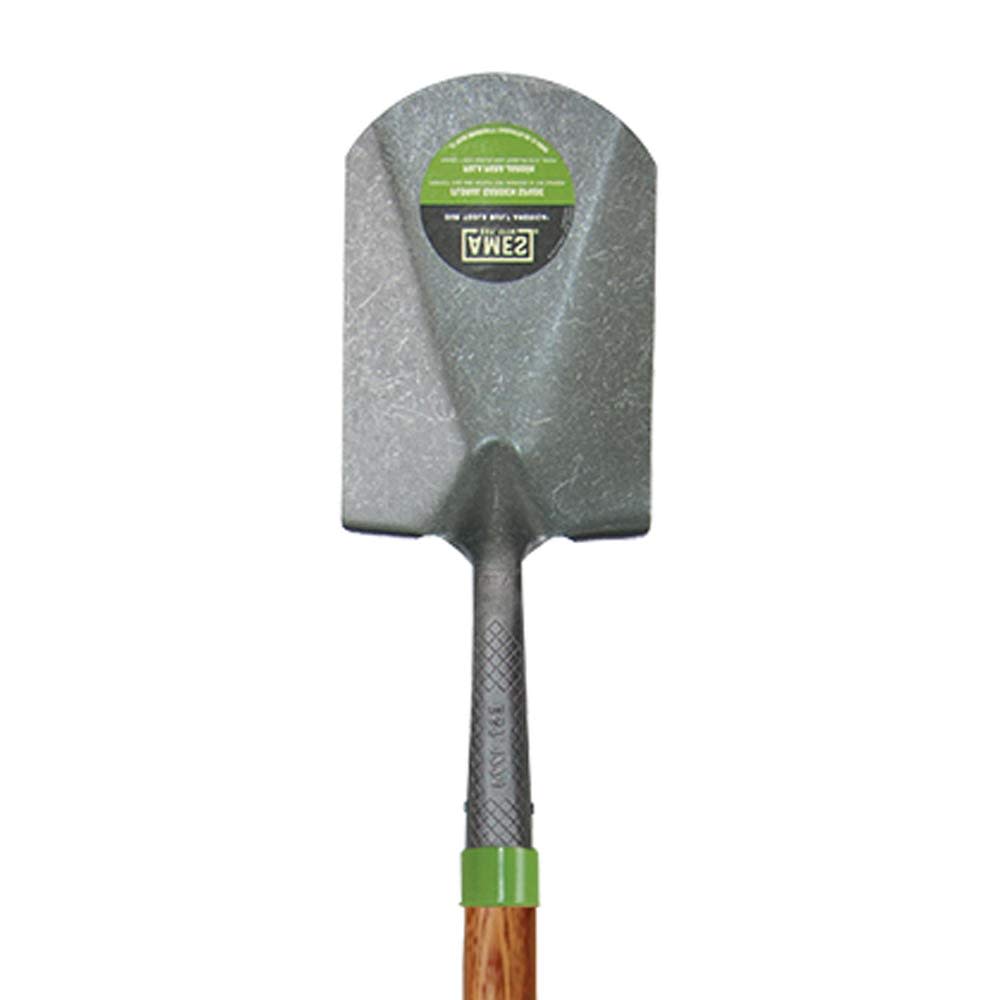 Ames Floral Garden Spade with D-Top Grip on Ash Hardwood Handle - Ascmtools