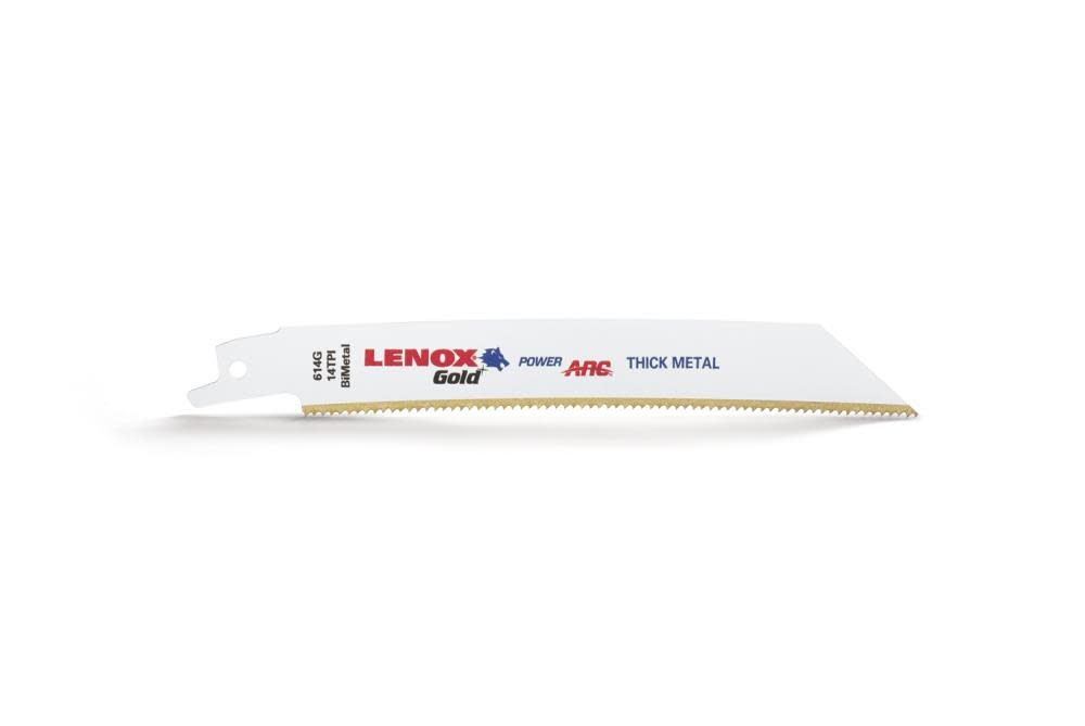 Lenox 5-Pack 6-in 14-TPI Bi-Metal Reciprocating Saw Blades - Ascmtools