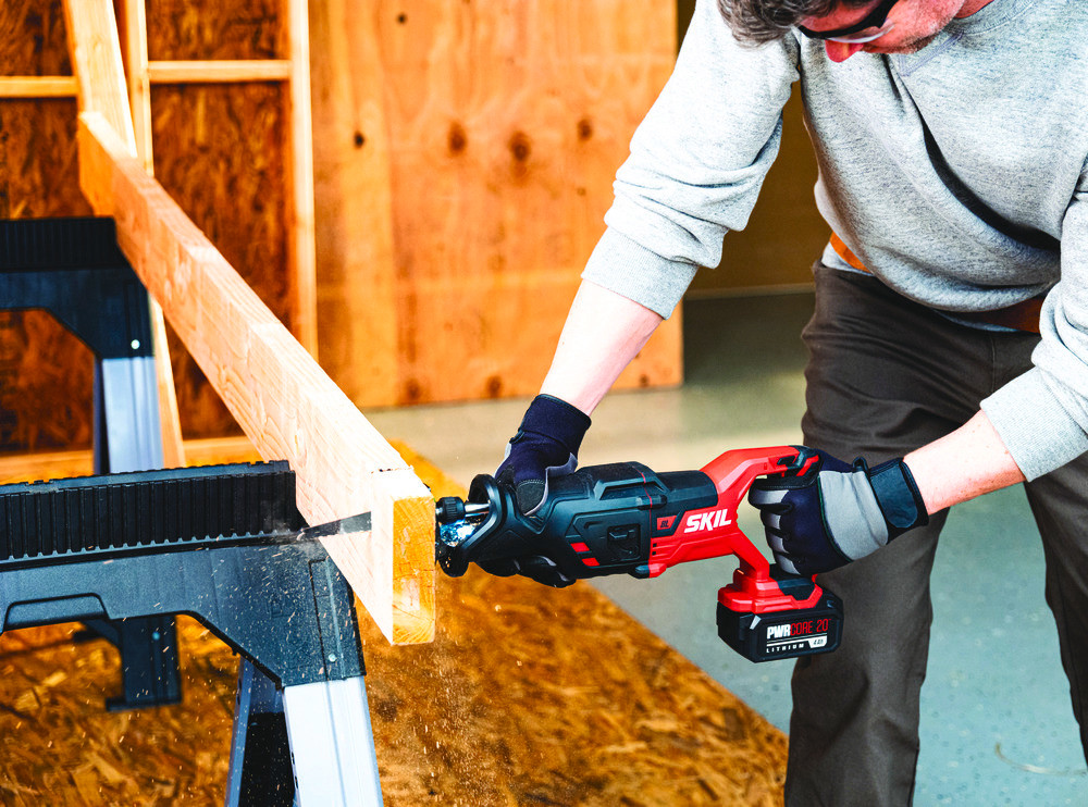 SKIL PWRCore 20 Brushless 20V Reciprocating Saw Kit - Ascmtools