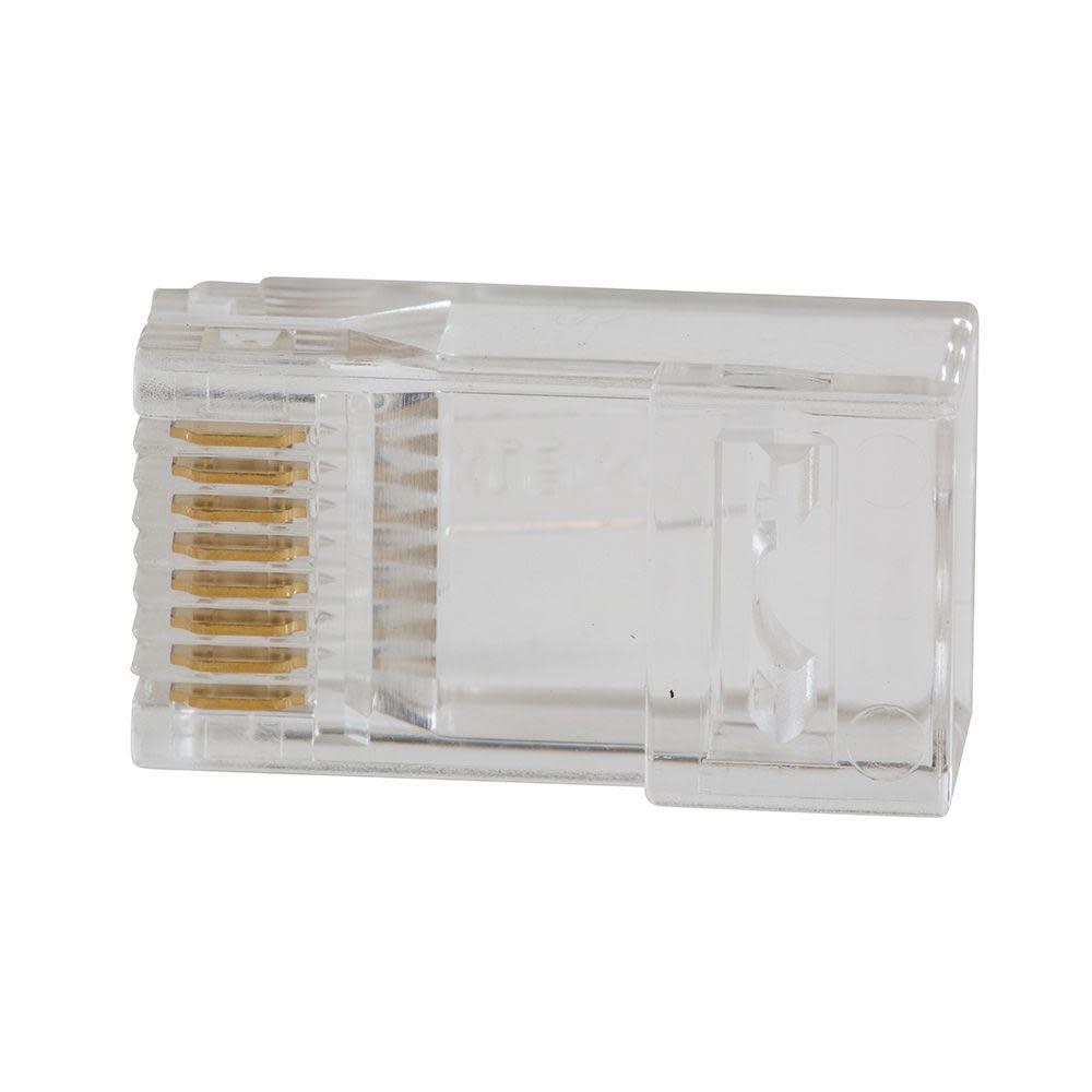 Klein Tools Pass-Thru Data Plug CAT5E 10 Pk - Ascmtools