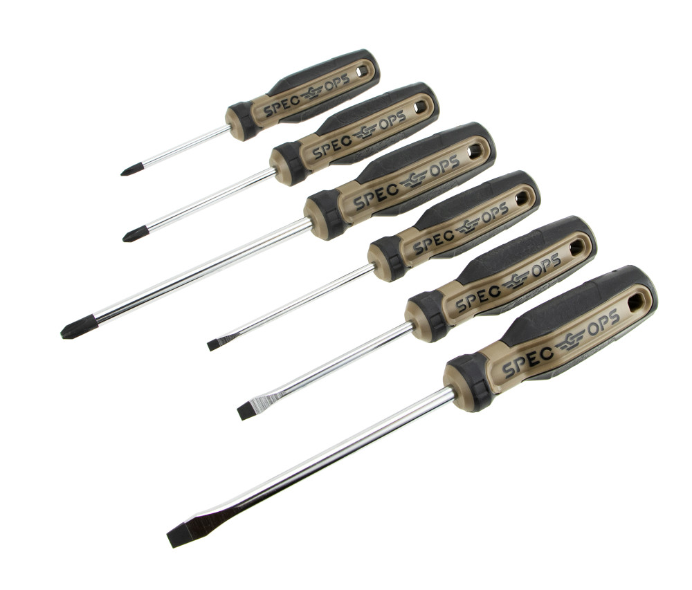 Spec Ops Screwdriver Set 6pc - Ascmtools