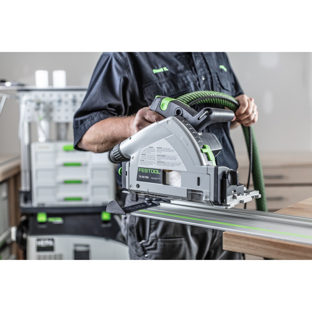 Festool 6 1/4″ TS 55 FEQ-F-Plus Plunge Cut Track Saw - Ascmtools