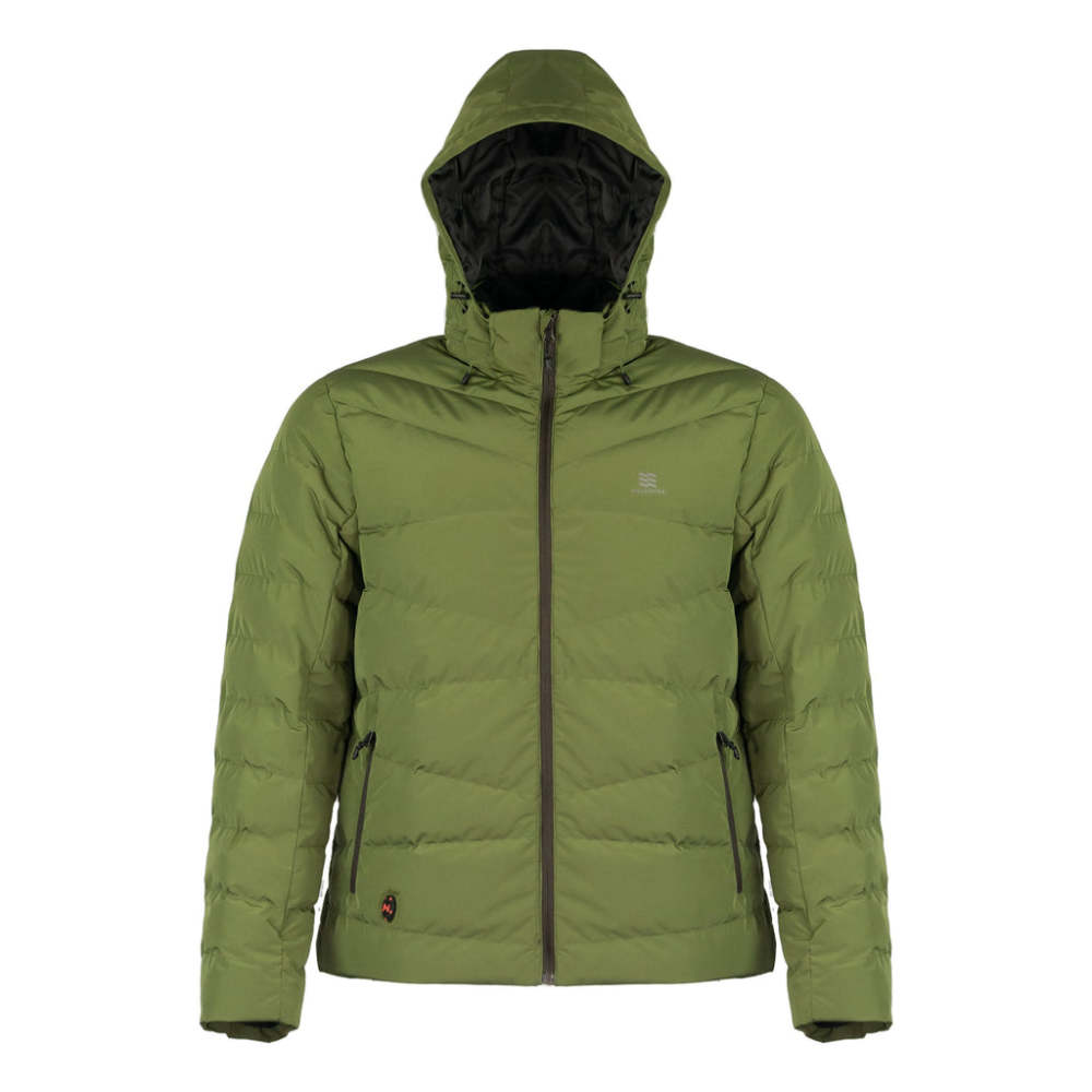 Mobile Warming 7.4V Crest Heated Jacket Mens Green 2X - Ascmtools