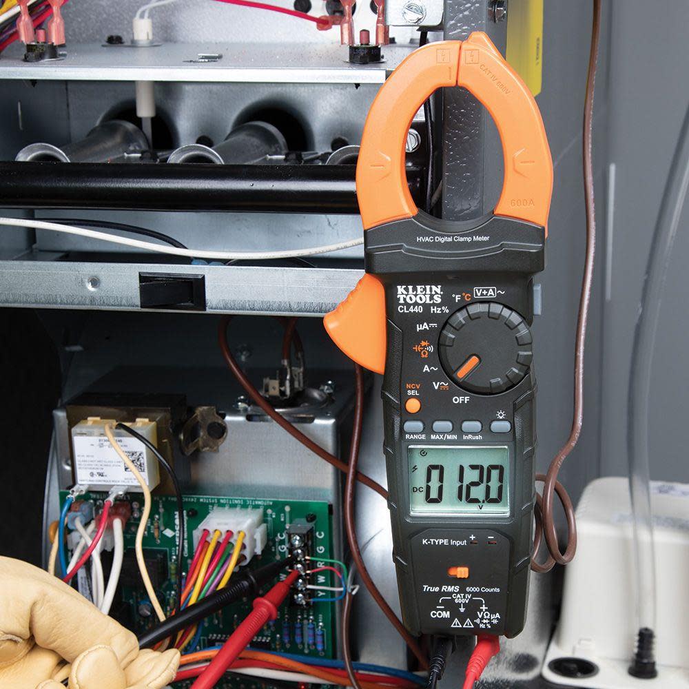 Klein Tools HVAC Clamp Meter - Ascmtools