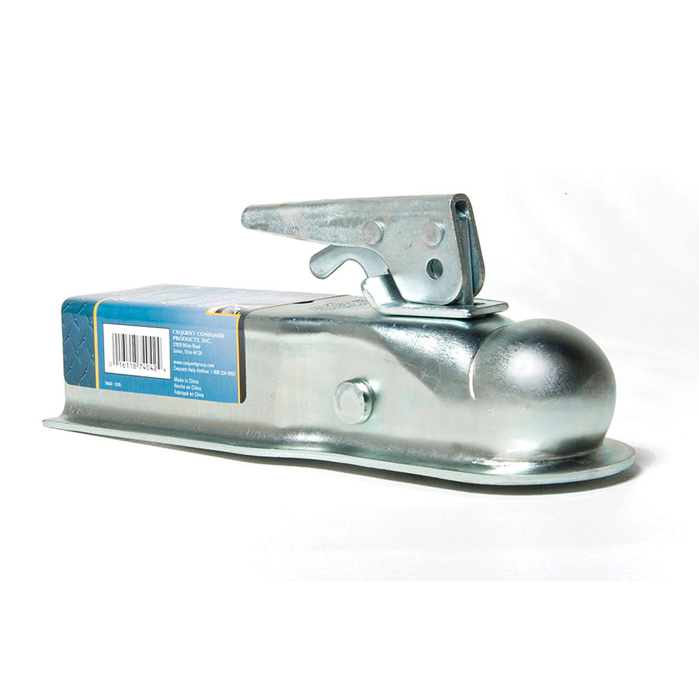 Reese 2″ 3500 lbs Zinc Steel Trailer Straight Coupler - Ascmtools