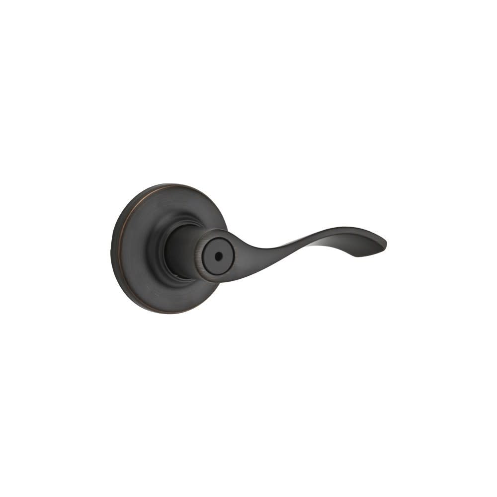 Kwikset Venetian Bronze Bed/Bath Balboa Privacy Door Lever - Ascmtools