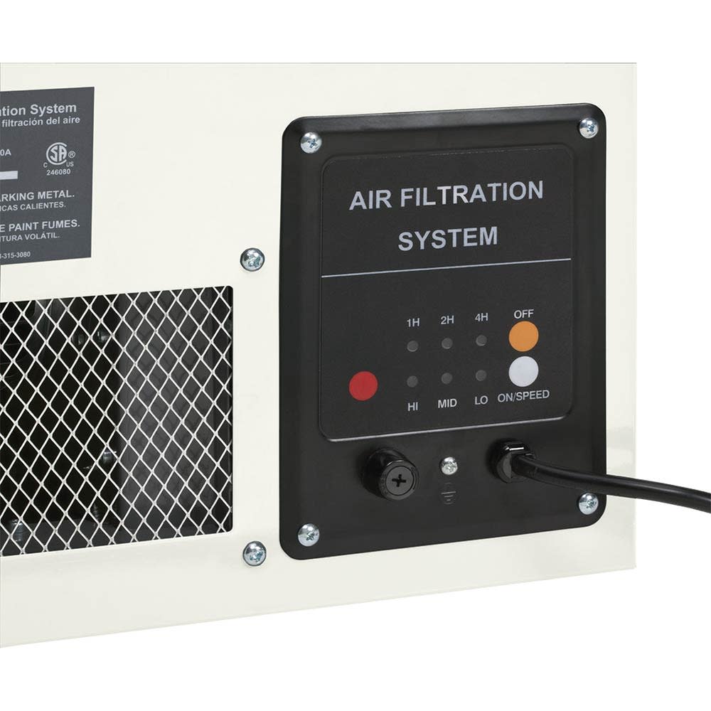 Shop Fox Hanging 3-Speed Air Filter - Ascmtools