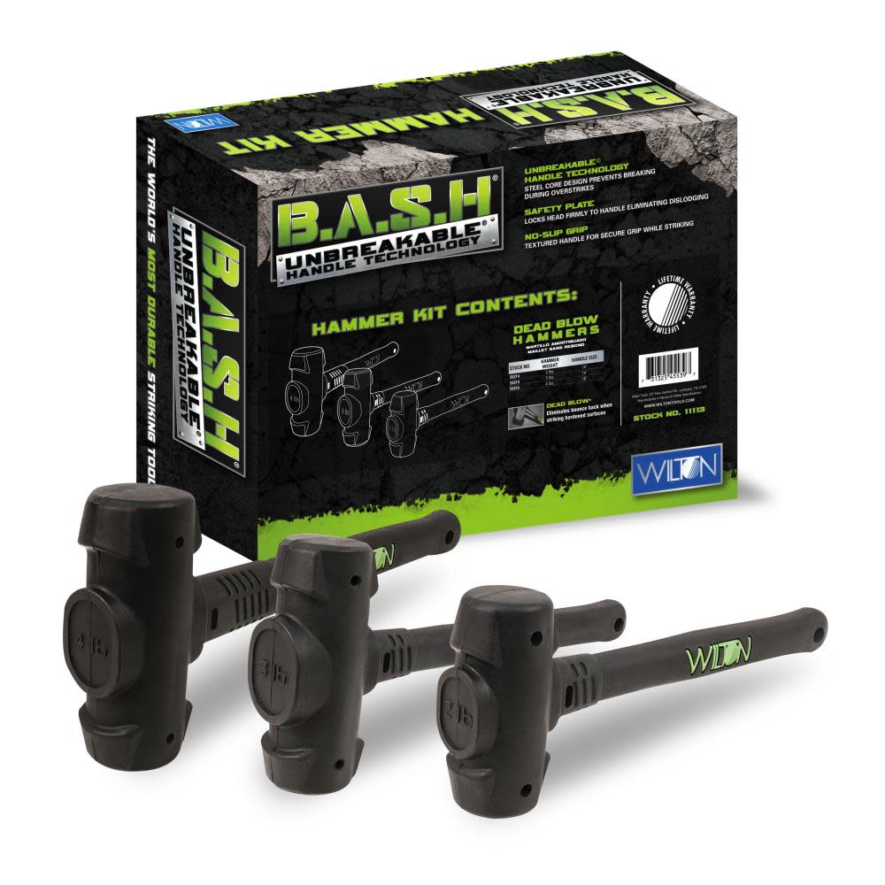 Wilton B.A.S.H Dead Blow Hammer Kit - Ascmtools