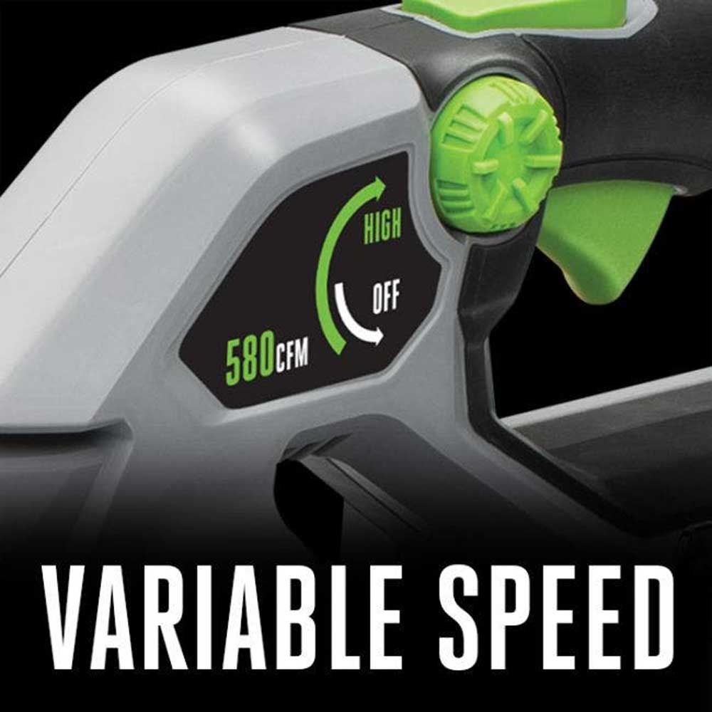 EGO Turbo Blower 580 CFM Cordless 3 Speed Kit - Ascmtools